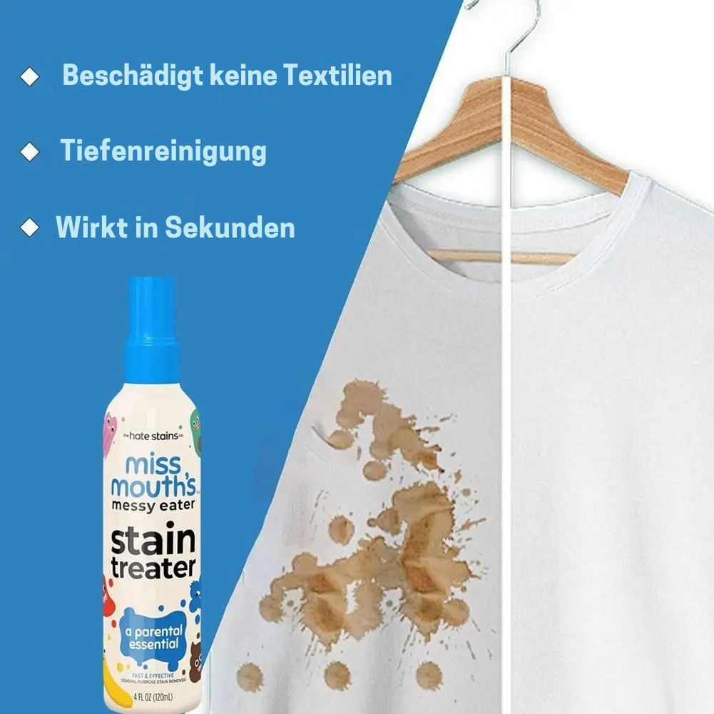 Fleckweg-Spray zum Entfernen hartnäckiger Flecken in Sekunden